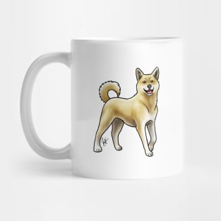 Dog - Korean Jindo - Tan Mug